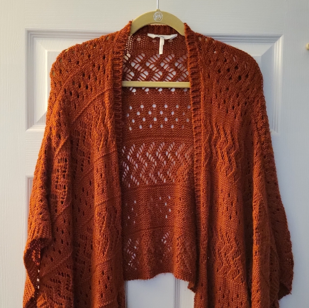 Poncho style cardigan